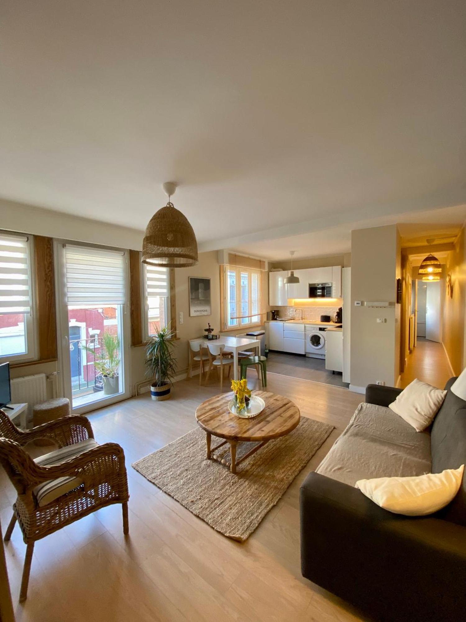 Appartement "Escapade A Malo" 4 A 6 Personnes 5 Mn A Pied De La Plage Dunkirk Exterior photo